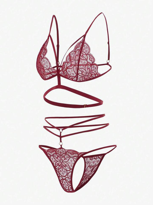 Ensemble nuisette dentelle 👙